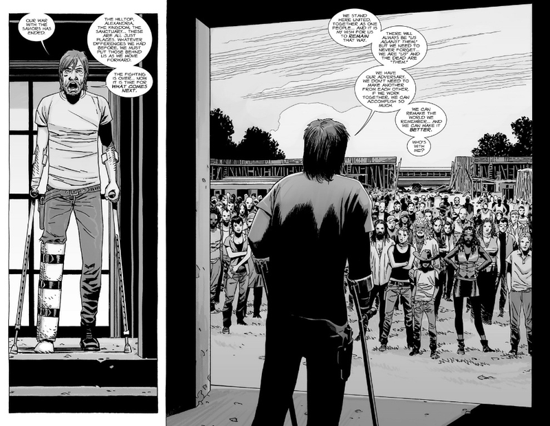 Illustration for article titled No, The Walking Dead Comic Hasn't Gotten Boring
